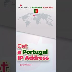 How To Get a Portugal IP Address #shorts