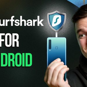 4 MIN ⏱️ Android VPN Review: Surfshark VPN 🦈